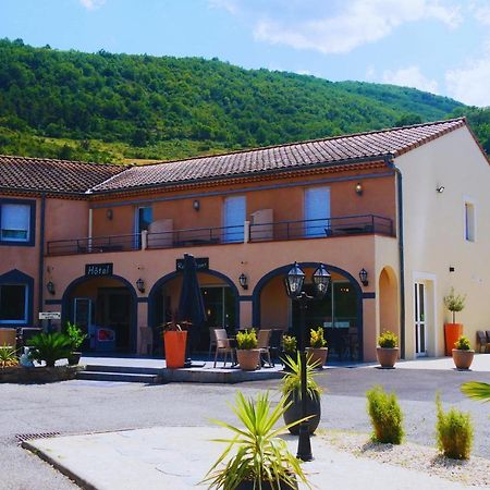 Hotel Restaurant Les Chataigniers Privas Bagian luar foto